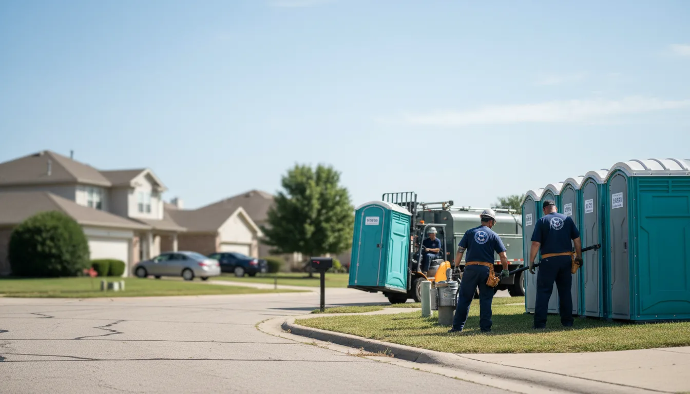 Porta Potty Rental in Leander, TX near me